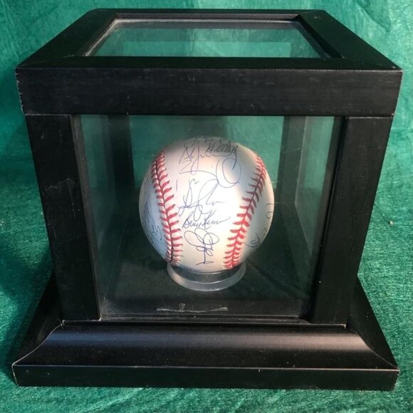 1997 Miami Marlins World Champs Team autographed ball